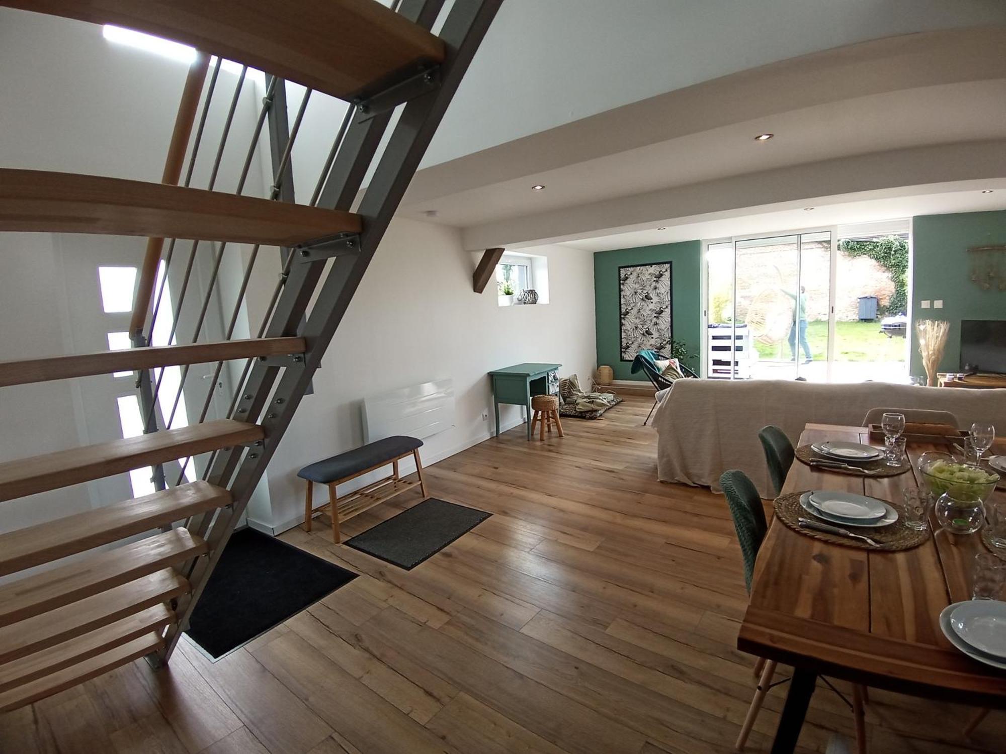 Maison Familiale A La Campagne La Chapelle-du-Bourgay 客房 照片